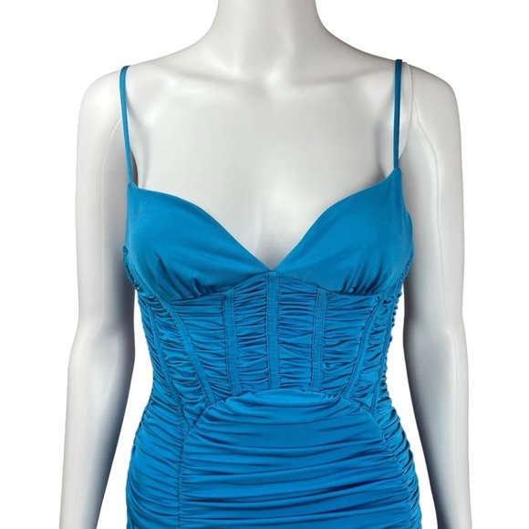 Zara Corset Bodycon Mini Dress - Picture 4 of 14